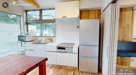 3Dバーチャルツアー撮影事例｜コンドミニアム　とらや2