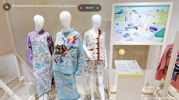 3Dバーチャルツアー撮影事例｜DESIGN INSPIRE IN MOTION 2023 Tokyo Exhibition3