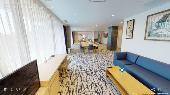3Dバーチャルツアー撮影事例｜熱海スパ＆リゾート1