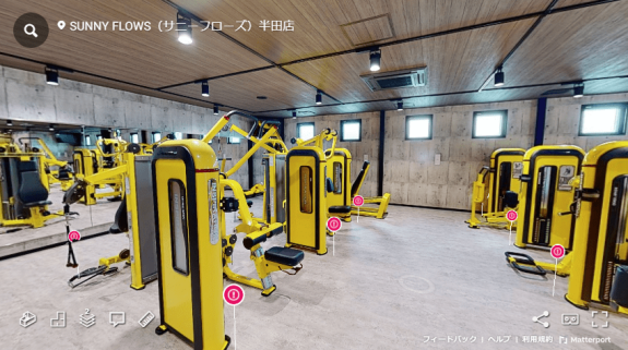 3Dバーチャルツアー撮影事例|SUNNY FLOWS(サニーフローズ)半田店3